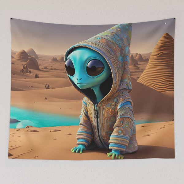 Item preview, Alien in Sahara designed and sold by Colin Bentham.