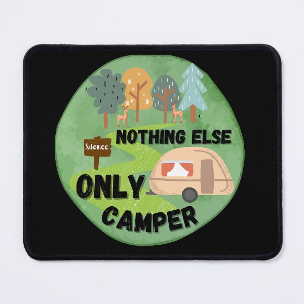 Item preview, Campe Vibes Nothing else Only Camper sticer designed and sold by NaGoSphere.