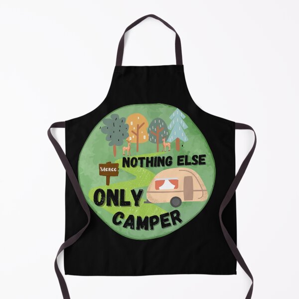 Item preview, Campe Vibes Nothing else Only Camper sticer designed and sold by NaGoSphere.