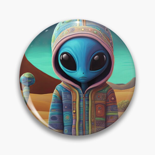 Item preview, Alien in Sahara designed and sold by Colin Bentham.