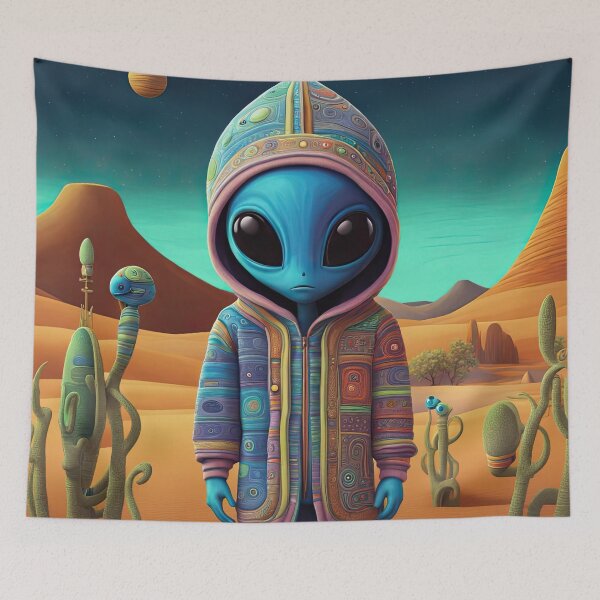 Item preview, Alien in Sahara designed and sold by Colin Bentham.