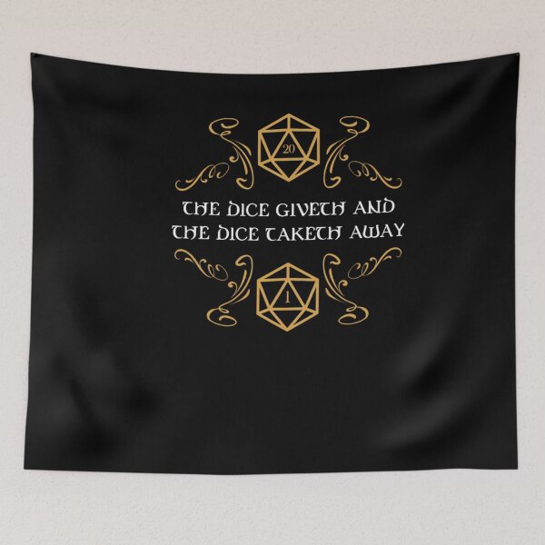 Item preview, The Dice Giveth And Taketh Away Natural 20 And Critical Fail  	 designed and sold by urawxhxdy0.