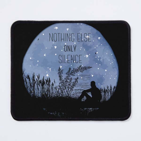 Item preview, Nothing else Only Silence Great Gifts for a Relax People designed and sold by NaGoSphere.