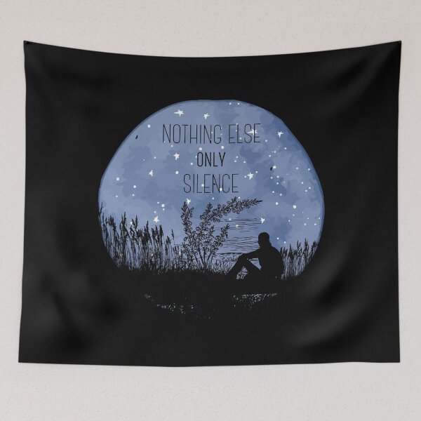 Item preview, Nothing else Only Silence Great Gifts for a Relax People designed and sold by NaGoSphere.