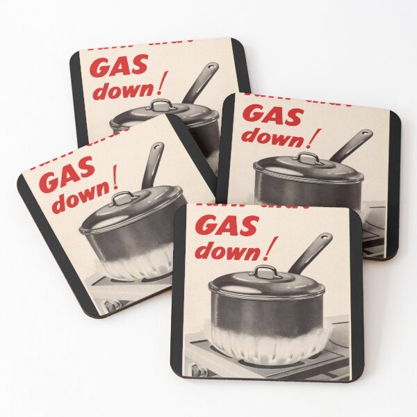 Item preview, Vintage WWII Propaganda Poster | UK Gas Conservation Art | Turn That GAS Down | Less Gas More Ships | Historical Wall Print designed and sold by artofuniverse.
