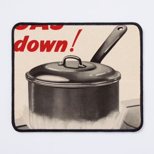 Item preview, Vintage WWII Propaganda Poster | UK Gas Conservation Art | Turn That GAS Down | Less Gas More Ships | Historical Wall Print designed and sold by artofuniverse.