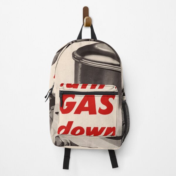 Item preview, Vintage WWII Propaganda Poster | UK Gas Conservation Art | Turn That GAS Down | Less Gas More Ships | Historical Wall Print designed and sold by artofuniverse.