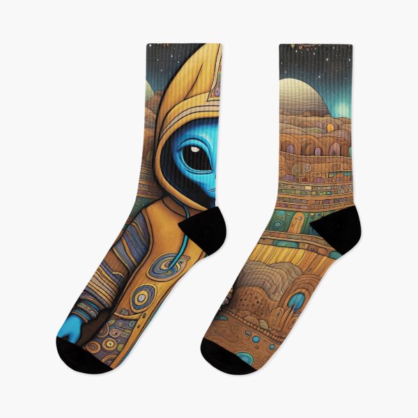 Item preview, Alien in Sahara designed and sold by Colin Bentham.