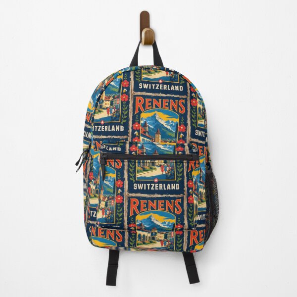 Item preview, Renens Switzerland 1950s Vintage Travel Tourism designed and sold by TravelersGems.