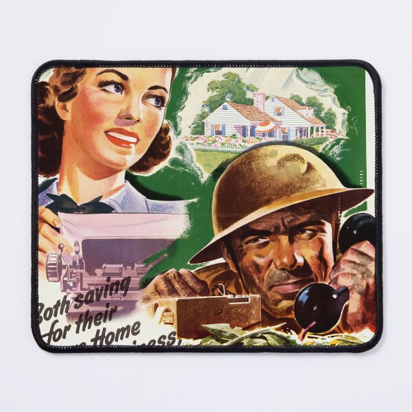 Item preview, Vintage WWII Propaganda Poster | Buy Victory Bonds | Patriotic Art | Home Front & Battlefield | Unity & Support | Wall Decor designed and sold by artofuniverse.