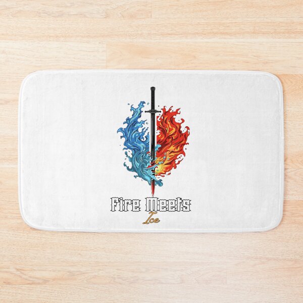 Item preview, Demon Slayer Sword – Fire Meets Ice designed and sold by lamiarte.