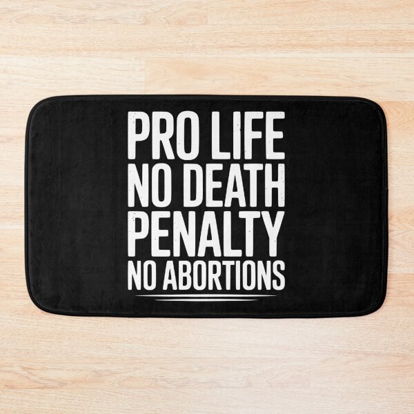 Item preview, Pro Life No Death Penalty No Abortions designed and sold by Frank Ring.