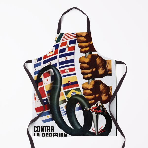 Item preview, Vintage Propaganda Poster | Unite Against Aggression Art | Mid-Century Pan-Americanism | WWII Era Symbolism & Unity designed and sold by artofuniverse.