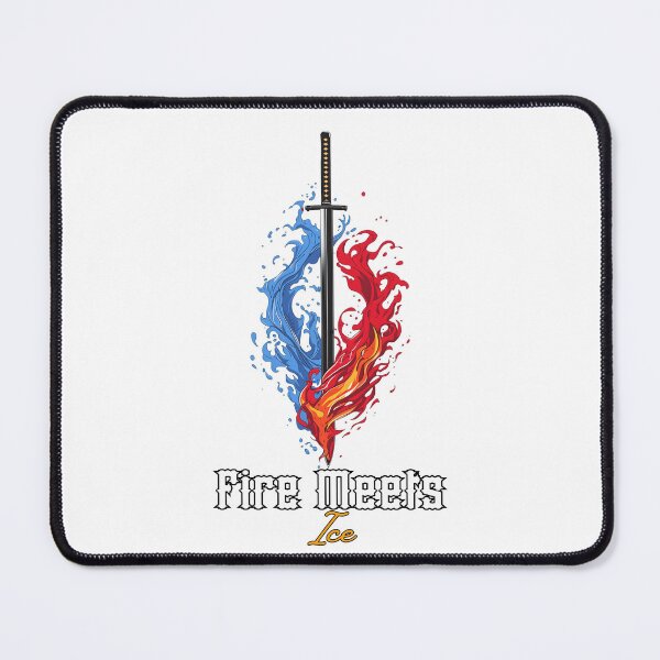 Item preview, Demon Slayer Sword – Fire Meets Ice designed and sold by lamiarte.