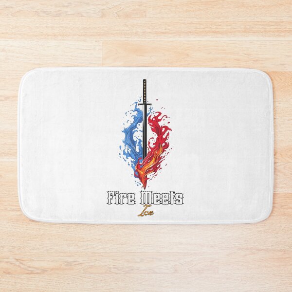 Item preview, Demon Slayer Sword – Fire Meets Ice designed and sold by lamiarte.