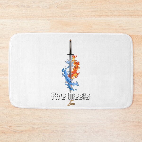Item preview, Demon Slayer Sword – Fire Meets Ice designed and sold by lamiarte.