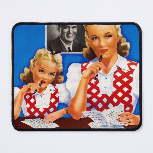 Item preview, Vintage WWII Propaganda Poster | Buy Victory Bonds | Mother & Daughter | Patriotic Home Front | Support Troops Art Print designed and sold by artofuniverse.