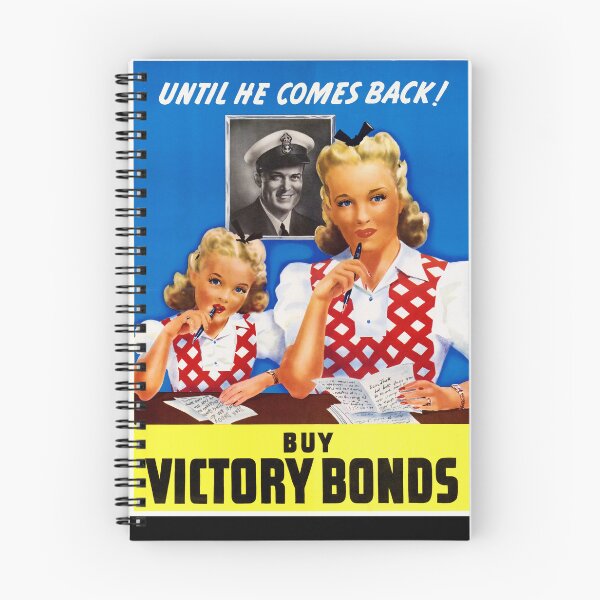 Item preview, Vintage WWII Propaganda Poster | Buy Victory Bonds | Mother & Daughter | Patriotic Home Front | Support Troops Art Print designed and sold by artofuniverse.