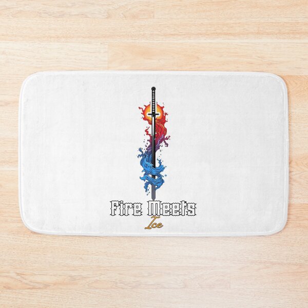 Item preview, Demon Slayer Sword – Fire Meets Ice designed and sold by lamiarte.