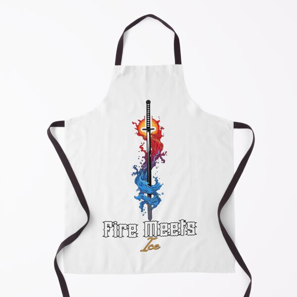 Item preview, Demon Slayer Sword – Fire Meets Ice designed and sold by lamiarte.