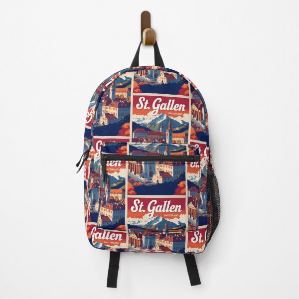 Item preview, St Gallen Switzerland 1950s Vintage Travel Tourism designed and sold by TravelersGems.