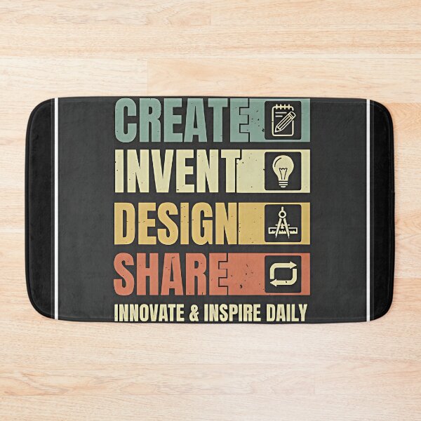 Item preview, Create Invent Design Share – Motivational Typography Poster designed and sold by rapplges.