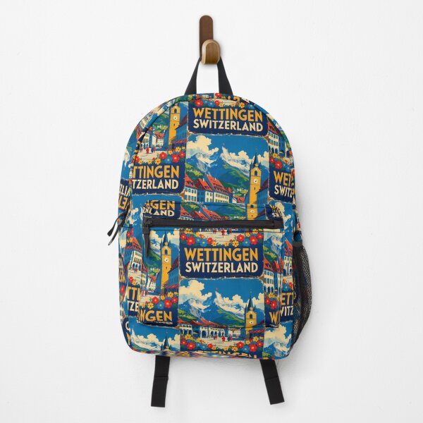 Item preview, Wettingen Switzerland 1950s Vintage Travel Tourism designed and sold by TravelersGems.