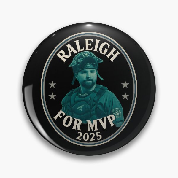 Item preview, Raleigh For MVP 2025 – Seattle Baseball Campaign Poster designed and sold by getpressedshirt.