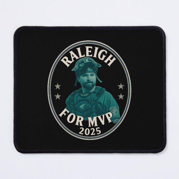 Item preview, Raleigh For MVP 2025 – Seattle Baseball Campaign Poster designed and sold by getpressedshirt.