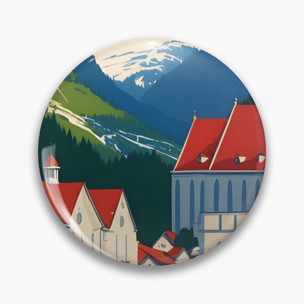 Item preview, Winterthur Switzerland 1950s Vintage Travel Tourism designed and sold by TravelersGems.