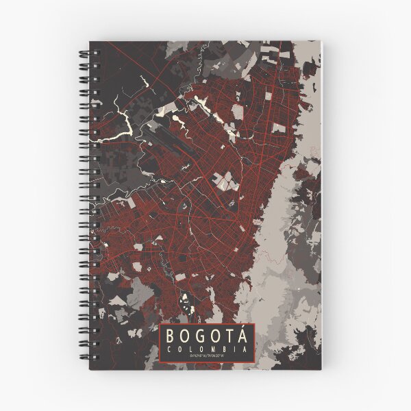 Item preview, Bogotá City Map of Colombia - Vector designed and sold by deMAP.