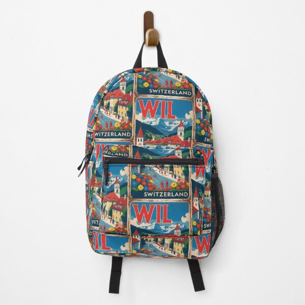 Item preview, Wil Switzerland 1950s Vintage Travel Tourism designed and sold by TravelersGems.