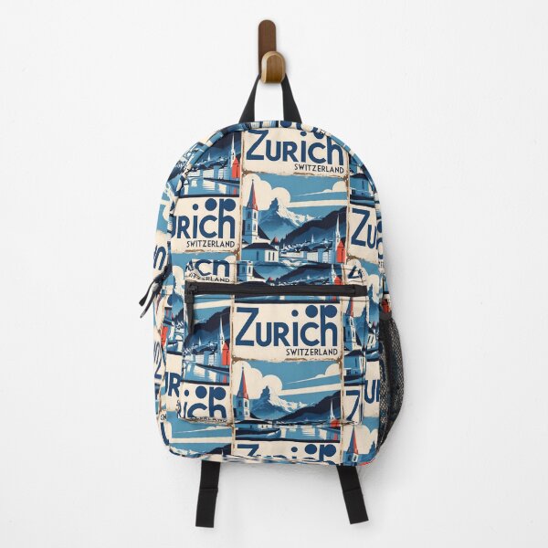 Item preview, Zurich Switzerland 1950s Vintage Travel Tourism designed and sold by TravelersGems.