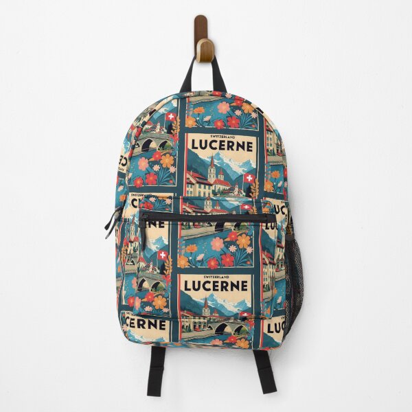 Item preview, Lucerne Switzerland 1950s Vintage Travel Tourism designed and sold by TravelersGems.
