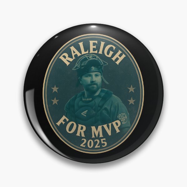 Item preview, Raleigh For MVP 2025 – Seattle Baseball Campaign Poster designed and sold by getpressedshirt.