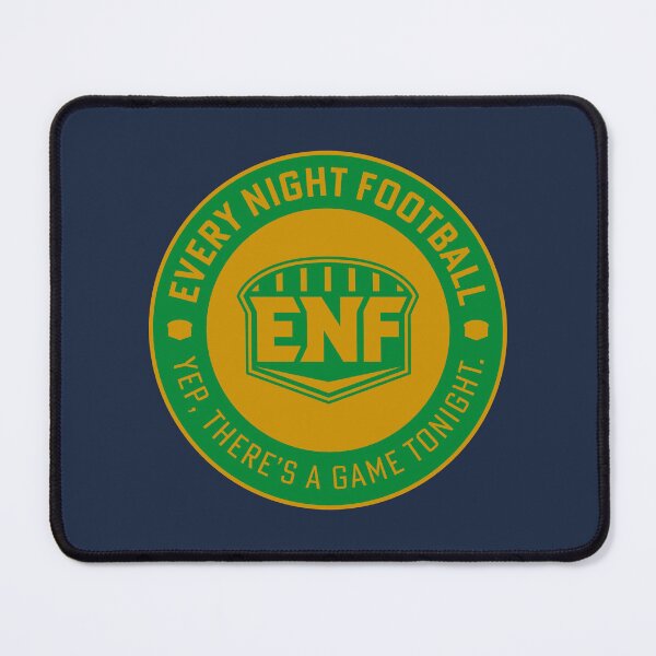Item preview, Every Night Football "Circular Slogan" (Kelly Green & Gold) designed and sold by GX3-Creative.