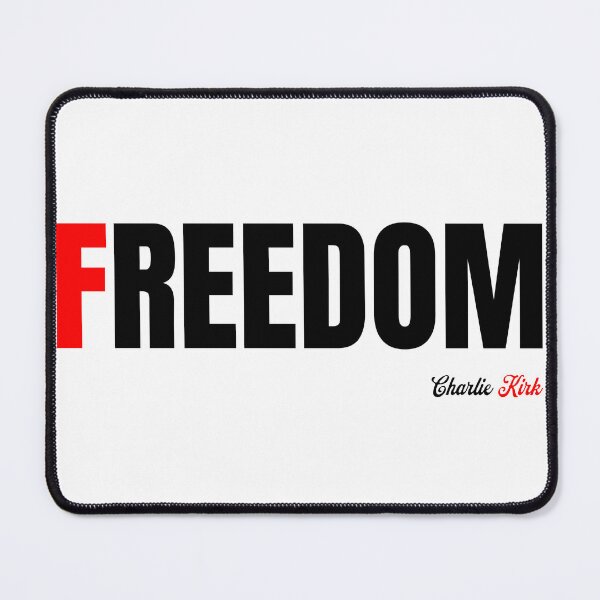 Item preview, Charlie Kirk FREEDOM shirt with signature designed and sold by Arrobe.