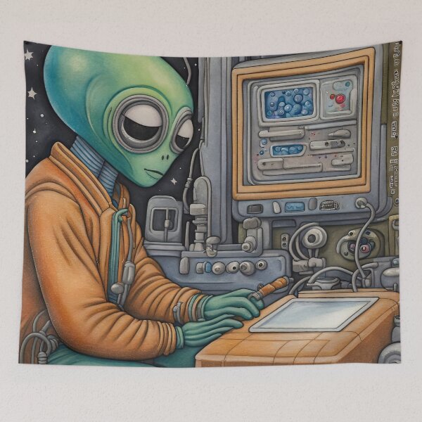 Item preview, Alien surgeon designed and sold by Colin Bentham.