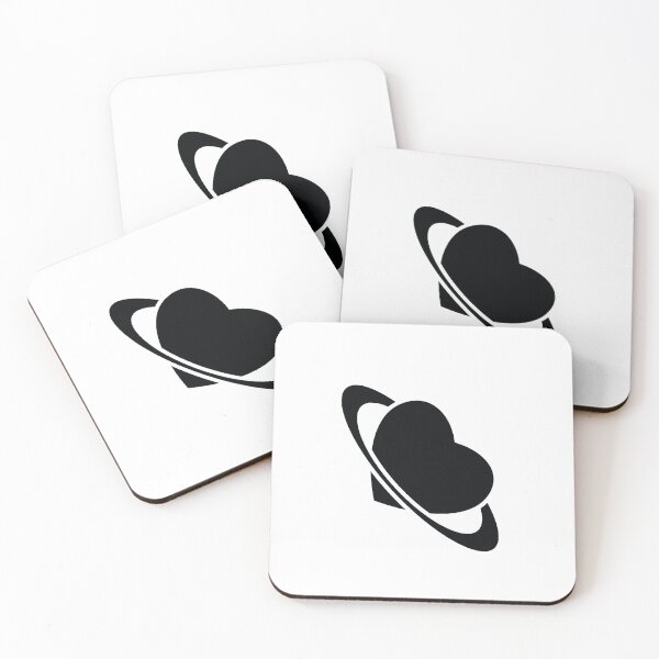 Item preview, Cosmic Black Planetary Heart designed and sold by Antoine Dupuit.