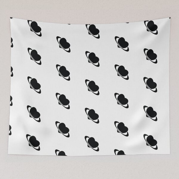 Item preview, Cosmic Black Planetary Heart designed and sold by Antoine Dupuit.