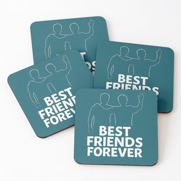 Item preview, Best Friends Forever T-Shirt | Cool Friendship Gift Shirt for Boys & Men | Matching Bestie Shadow Design Tee designed and sold by KDesignCrafts.