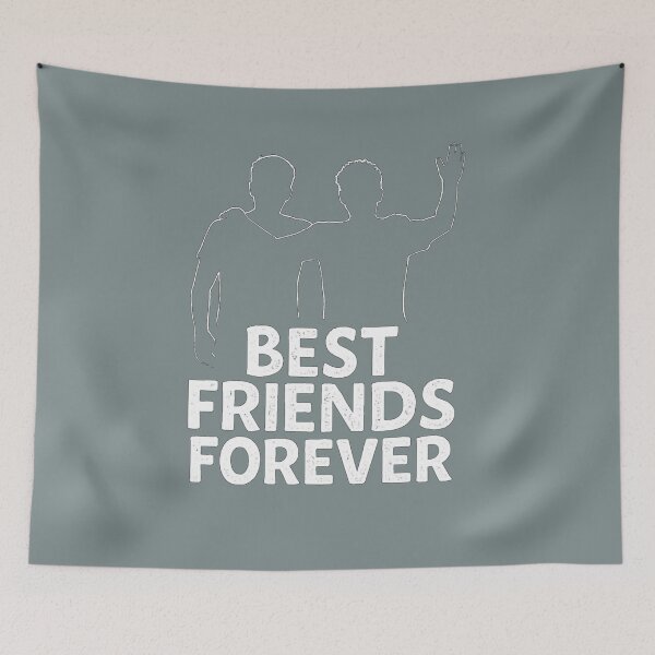 Item preview, Best Friends Forever T-Shirt | Cool Friendship Gift Shirt for Boys & Men | Matching Bestie Shadow Design Tee designed and sold by KDesignCrafts.