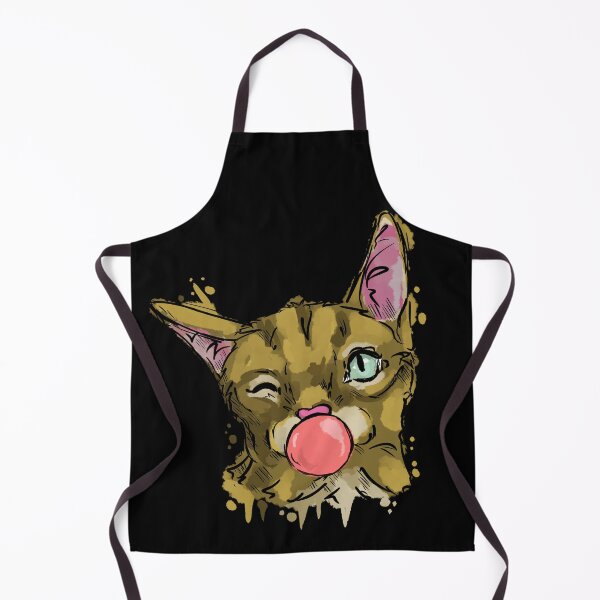 Item preview, Winking Cat with Bubblegum designed and sold by Antiope33.