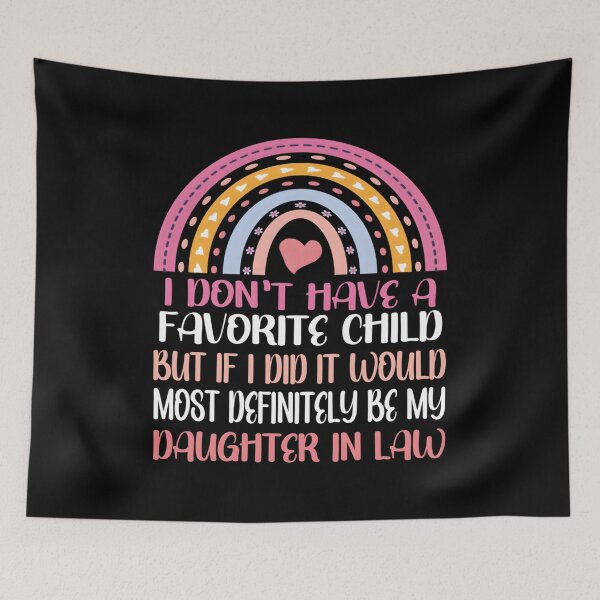 Item preview, Rainbow I Don'T Have A Favorite Child Daughter In Law designed and sold by aqnkkalw83.