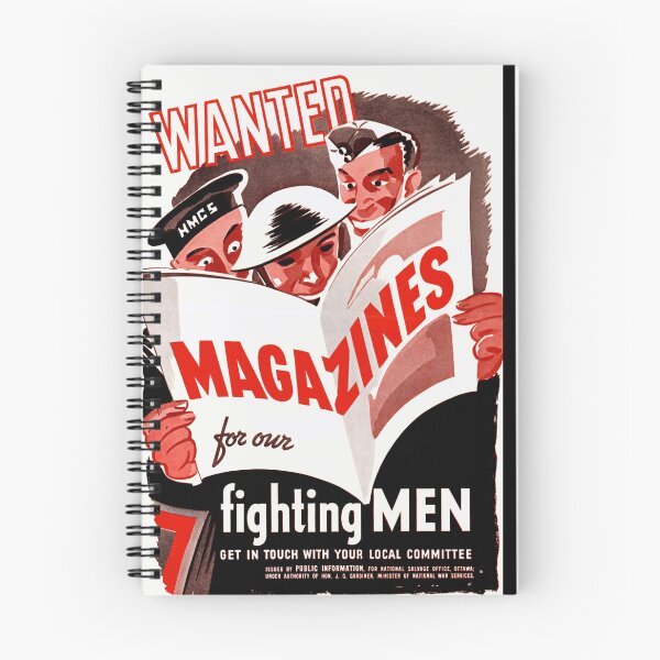 Item preview, Vintage WWII Propaganda Poster | Donate Magazines for Soldiers | Canadian Military Art | Boost Morale & Support Troops designed and sold by artofuniverse.