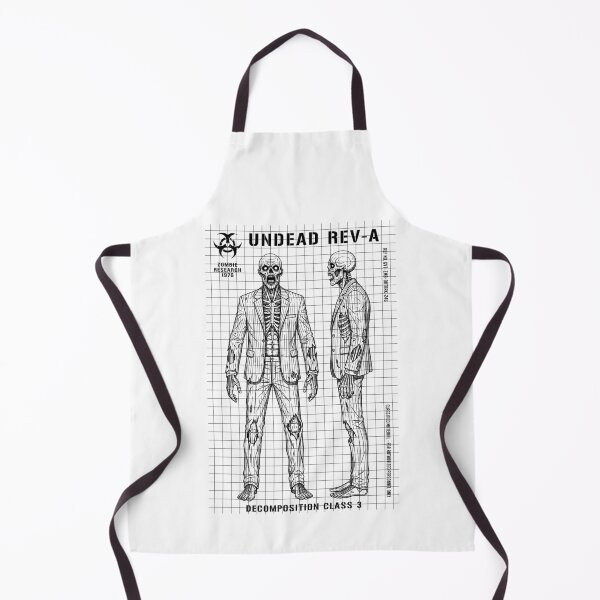 Item preview, Zombie Diagram Blueprint Funny Undead Halloween Engineer designed and sold by GrandeDuc.