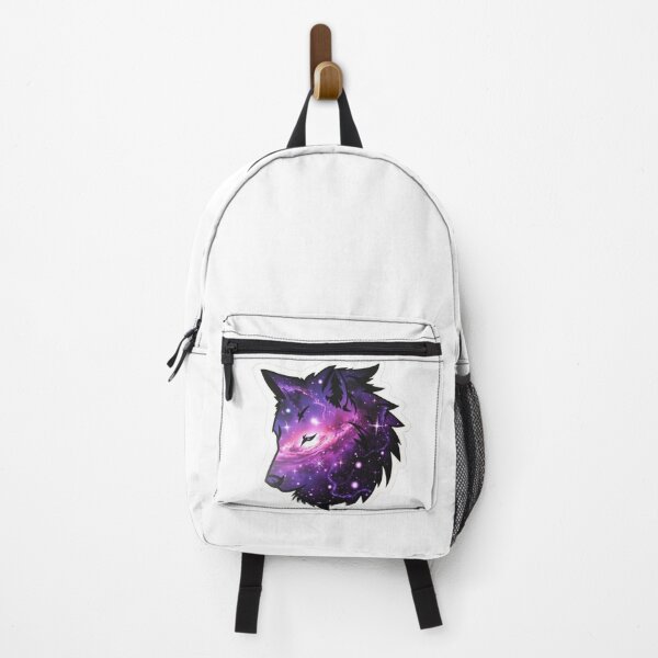 Item preview, Galaxy Wolf Head Sticker designed and sold by NexaSpire.