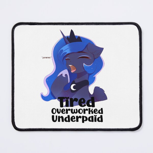 Item preview, Tired Overworked Underpaid designed and sold by Nnaly.