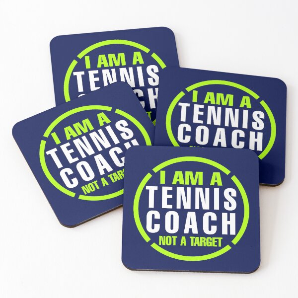 Item preview, Tennis Coach Not a Target - Funny Tennis designed and sold by Supernightwing.
