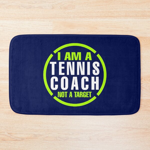 Item preview, Tennis Coach Not a Target - Funny Tennis designed and sold by Supernightwing.